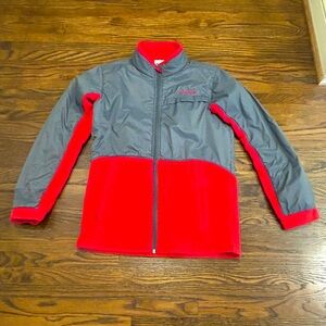 Columbia fleece jacket.